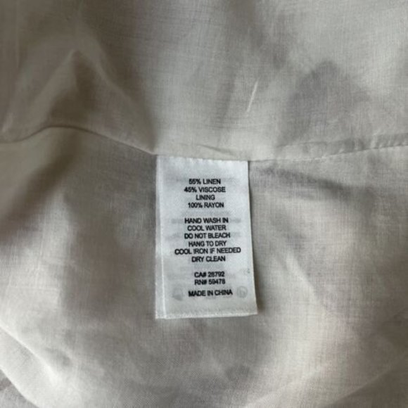 NWT HOUSE OF HARLOW 1960 SMOCKED OFF THE SHOULDER LINEN FLORAL MIDI DRESS - Picture 10 of 10